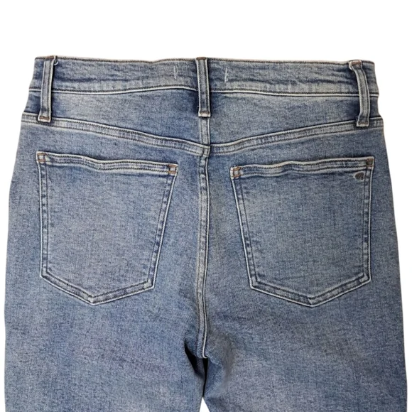 Madewell The 90s Knee-Length Capri Jeans 28R Retro Pockets Cayer Wash - Picture 14 of 16